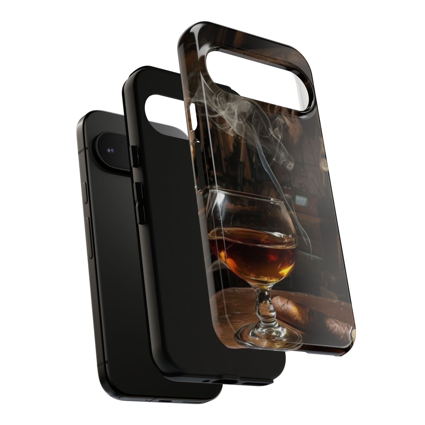 "Hot Whiskey and Cigar" Mobile Phone Case