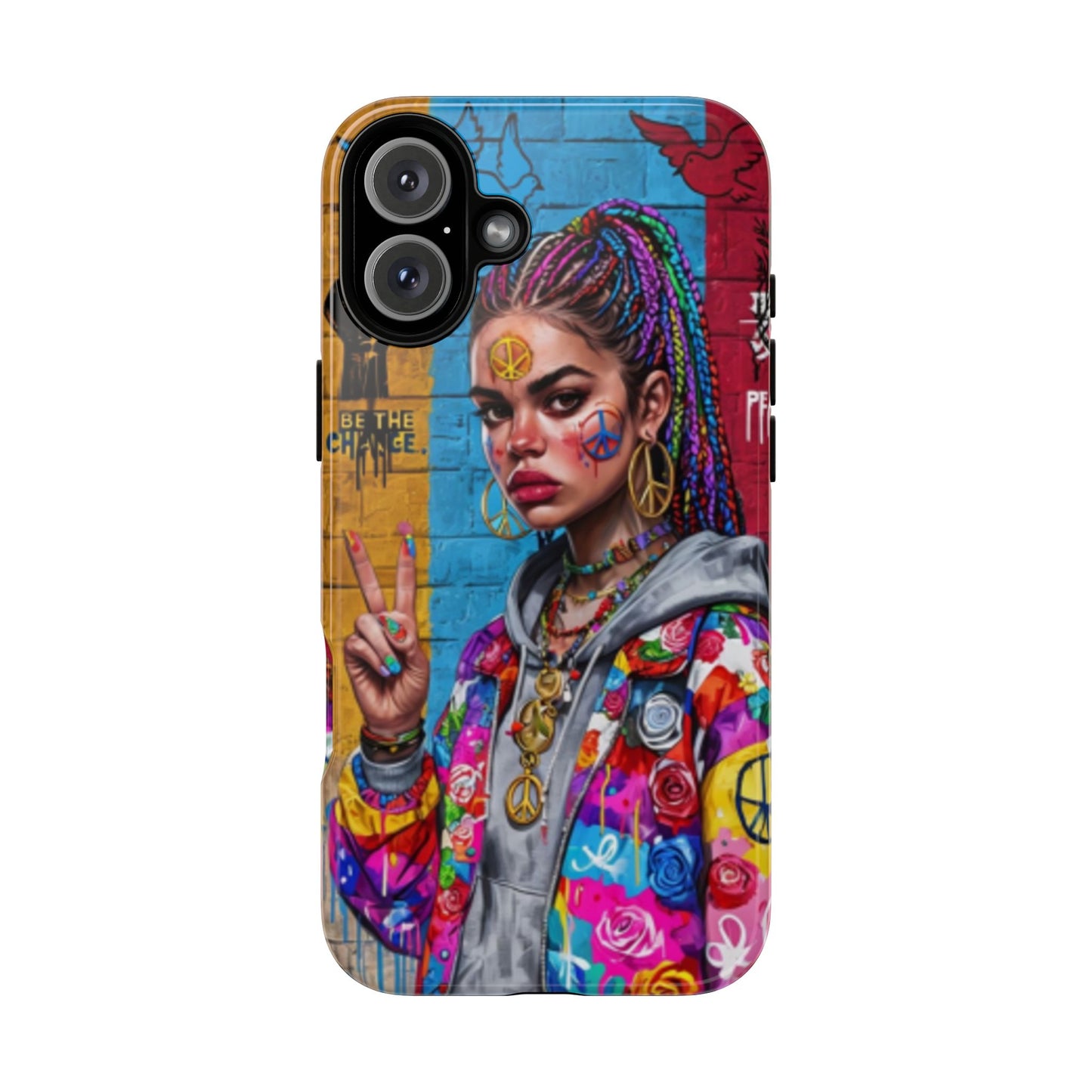 "Create Peace" Mobile Phone Case