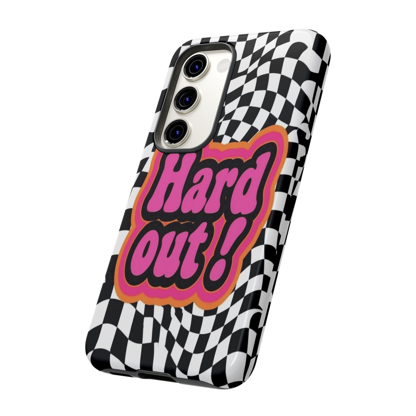 "Hard Out" Mobile Phone Case (pink)