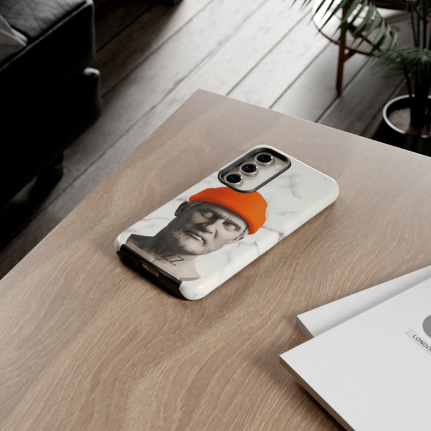 "Rizz in Marble" Mobile Phone Case