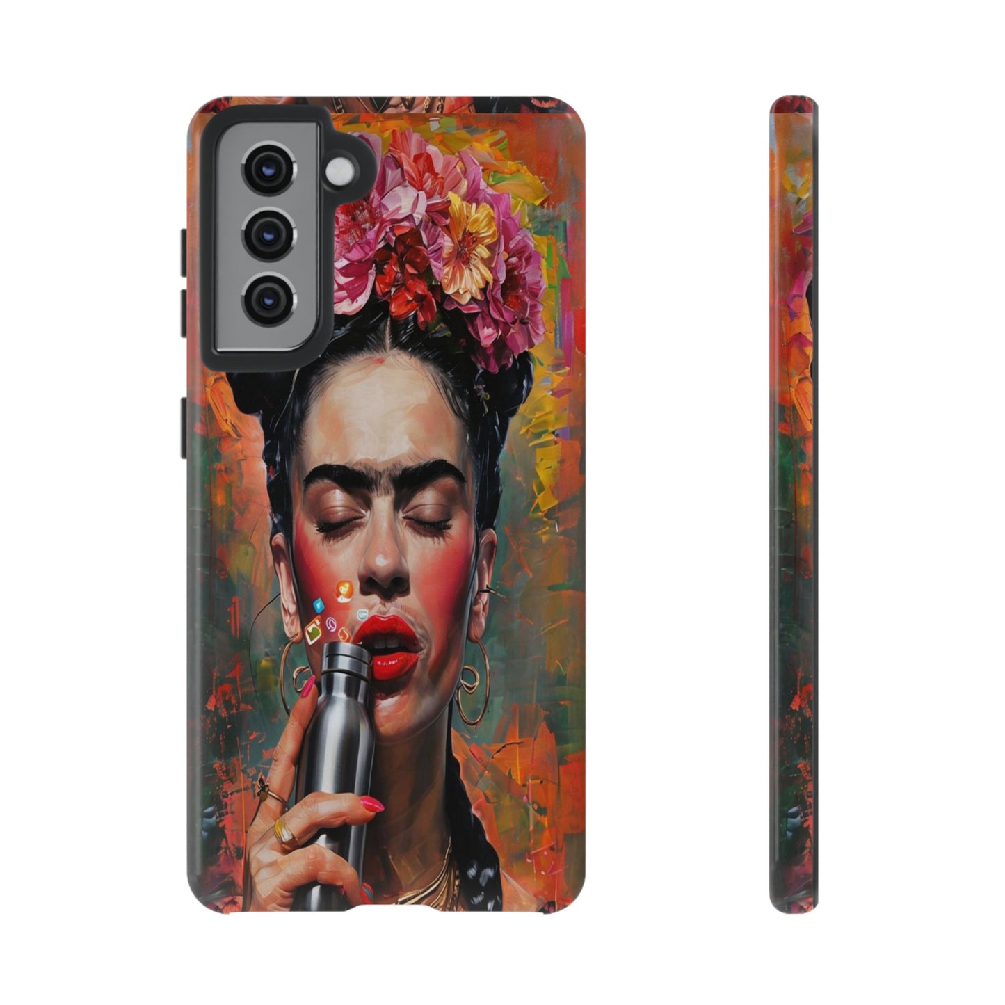 "Frida with a Flask" Mobile Phone Case