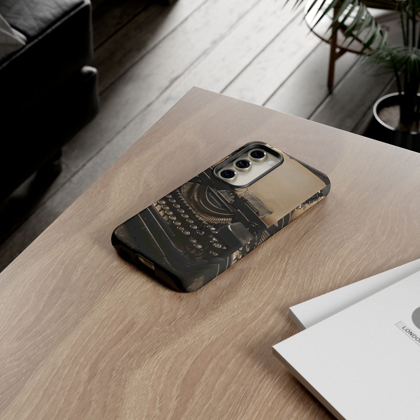 "Fade in. A Writer at the Cusp of Genius" Mobile Phone Case