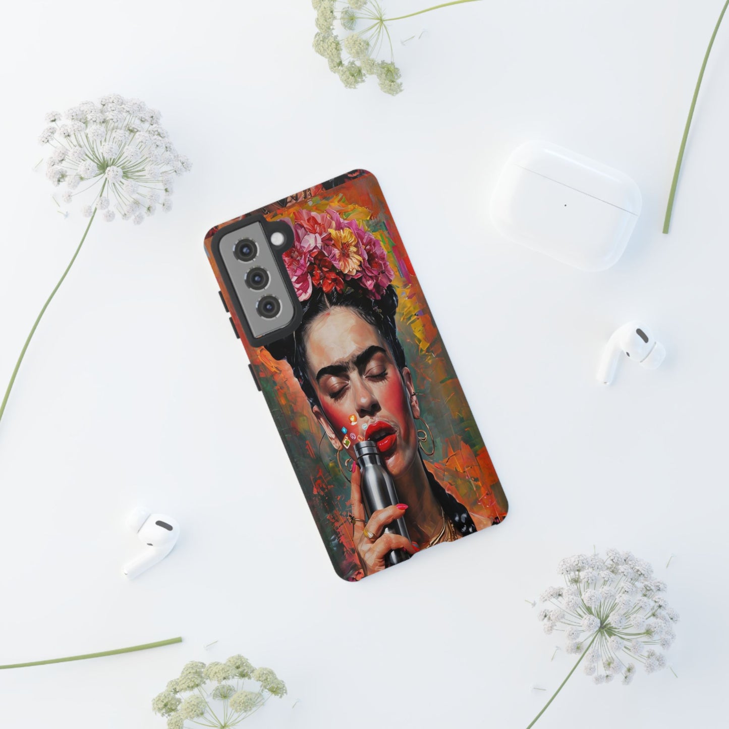 "Frida with a Flask" Mobile Phone Case