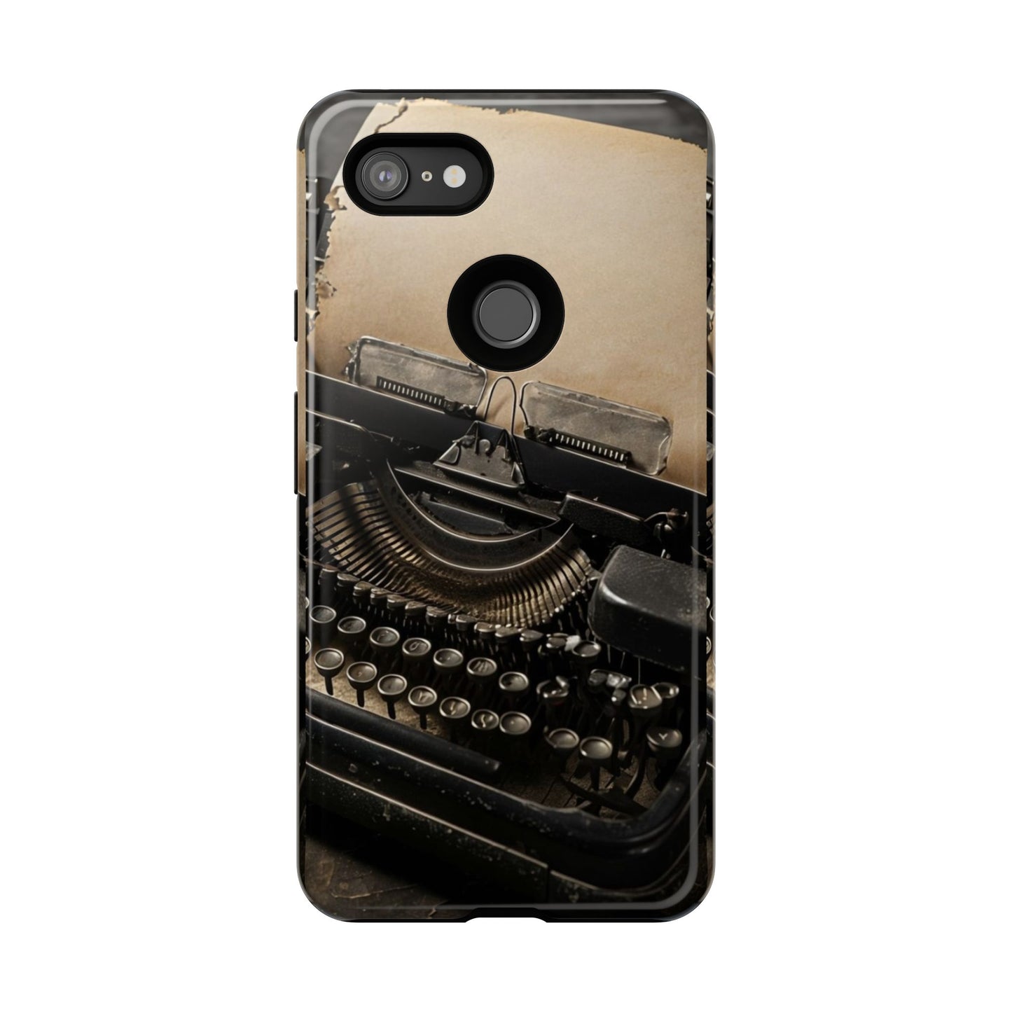 "Fade in. A Writer at the Cusp of Genius" Mobile Phone Case