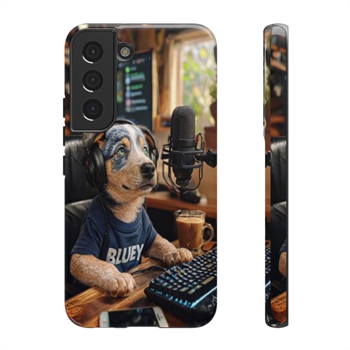 "Blue Heeler - a Tribute to Bluey" Mobile Phone Case