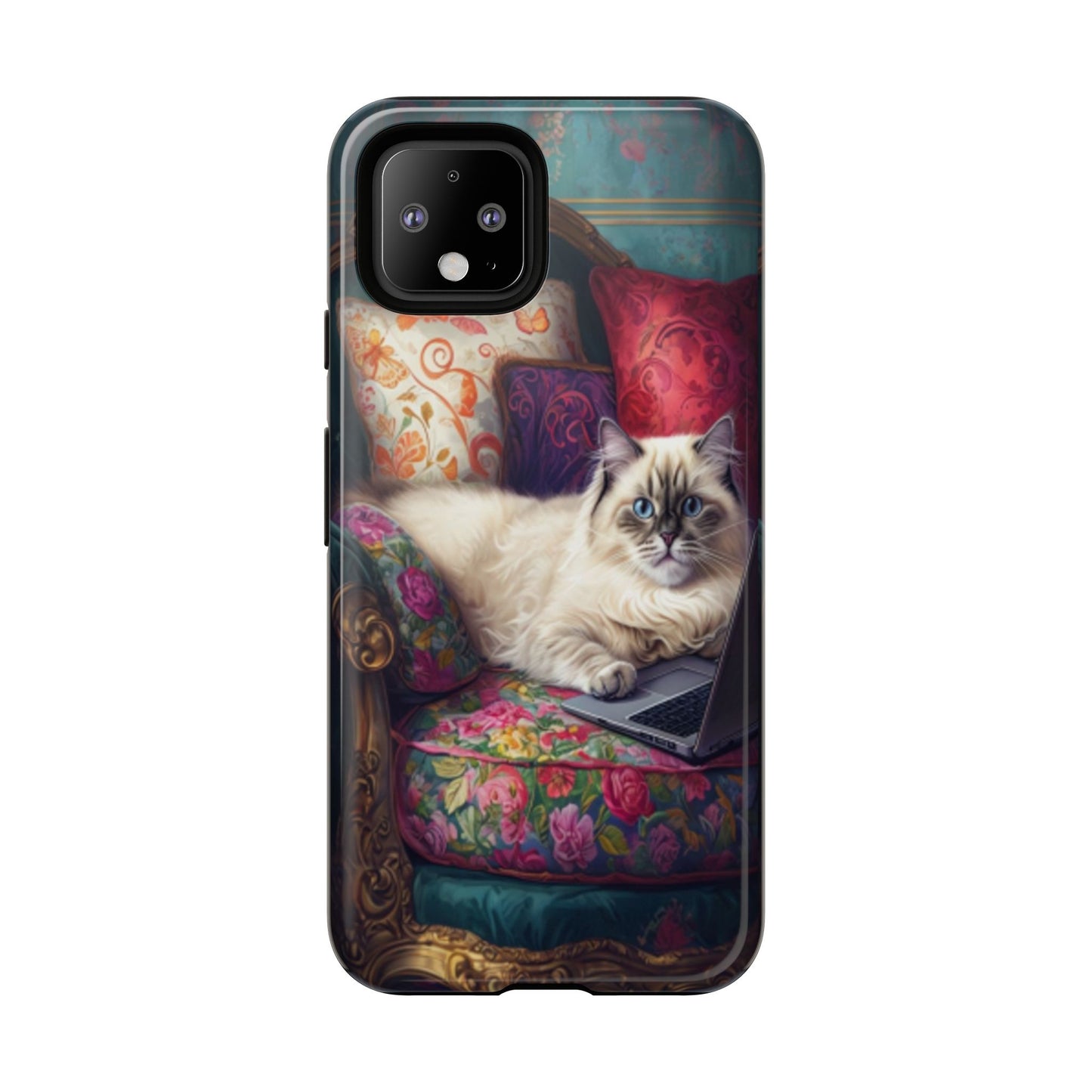 "Purr-sian Productivity" Mobile Phone Case