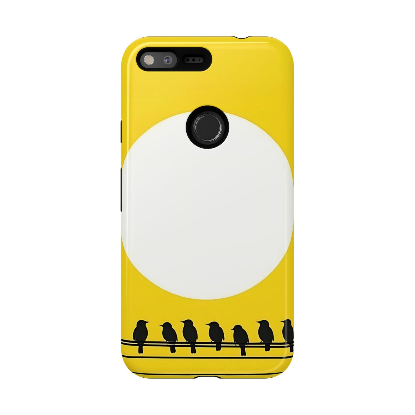 "The Feathered Assembly - Yellow" Mobile Phone Case