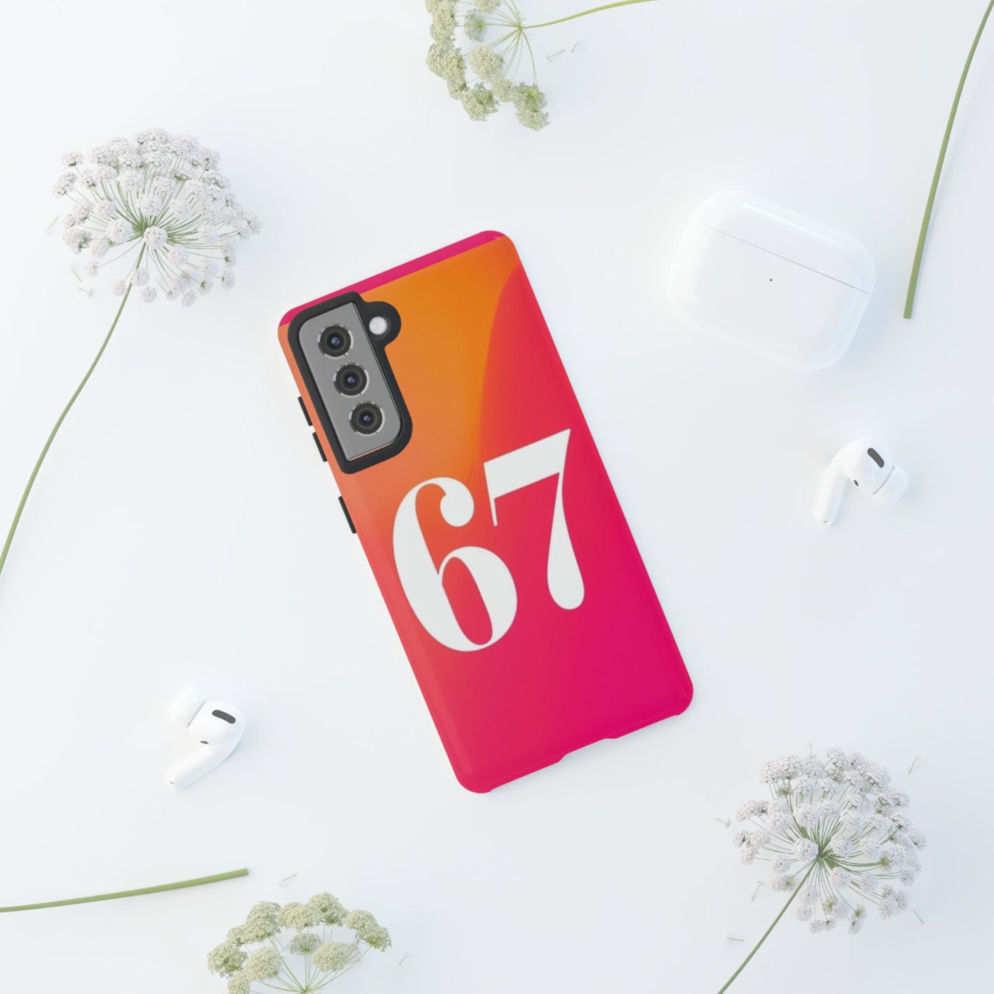 "67" Mobile Phone Case