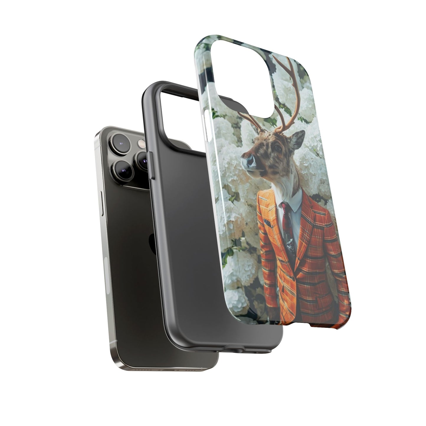 "The Stag" Mobile Phone Case (orange)
