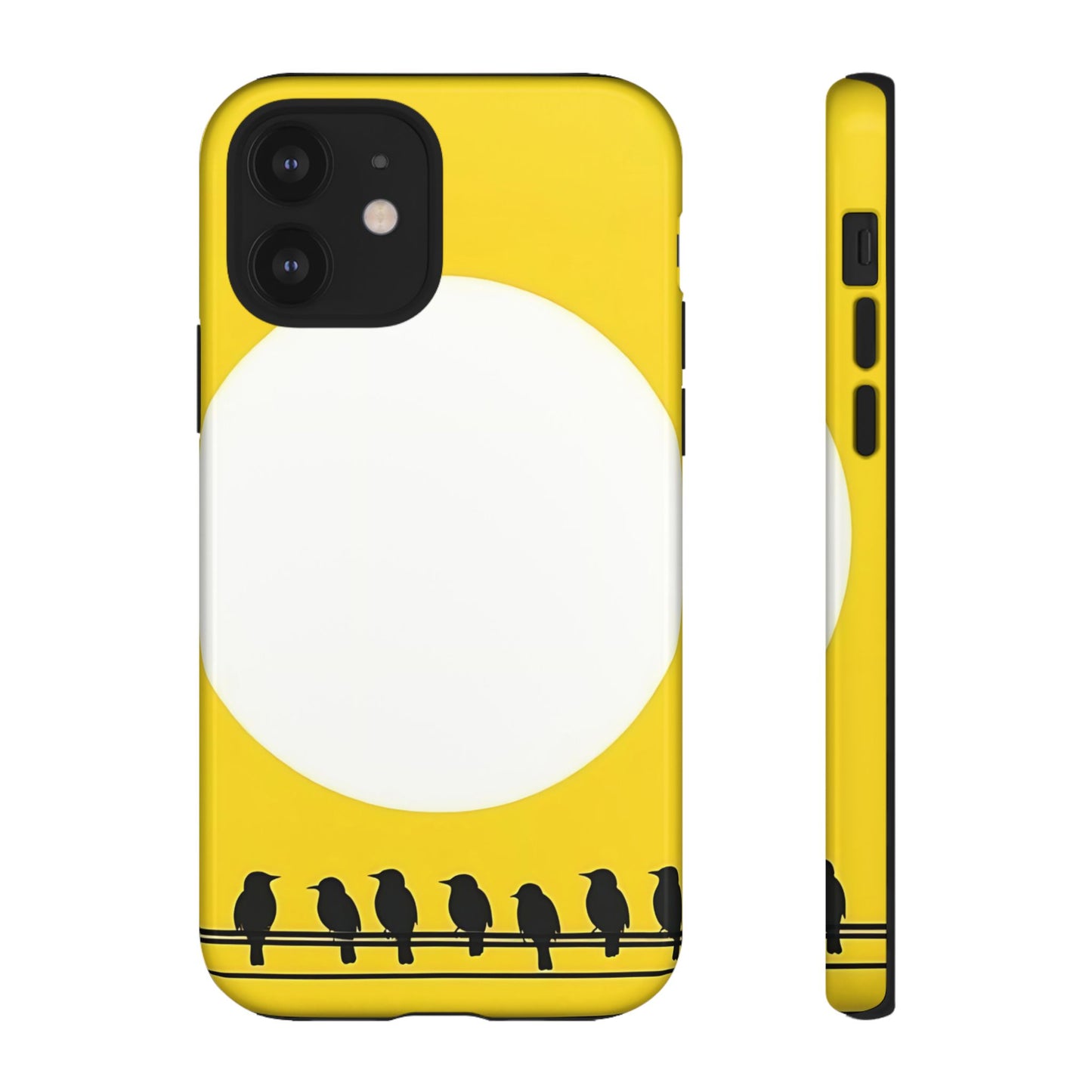 "The Feathered Assembly - Yellow" Mobile Phone Case