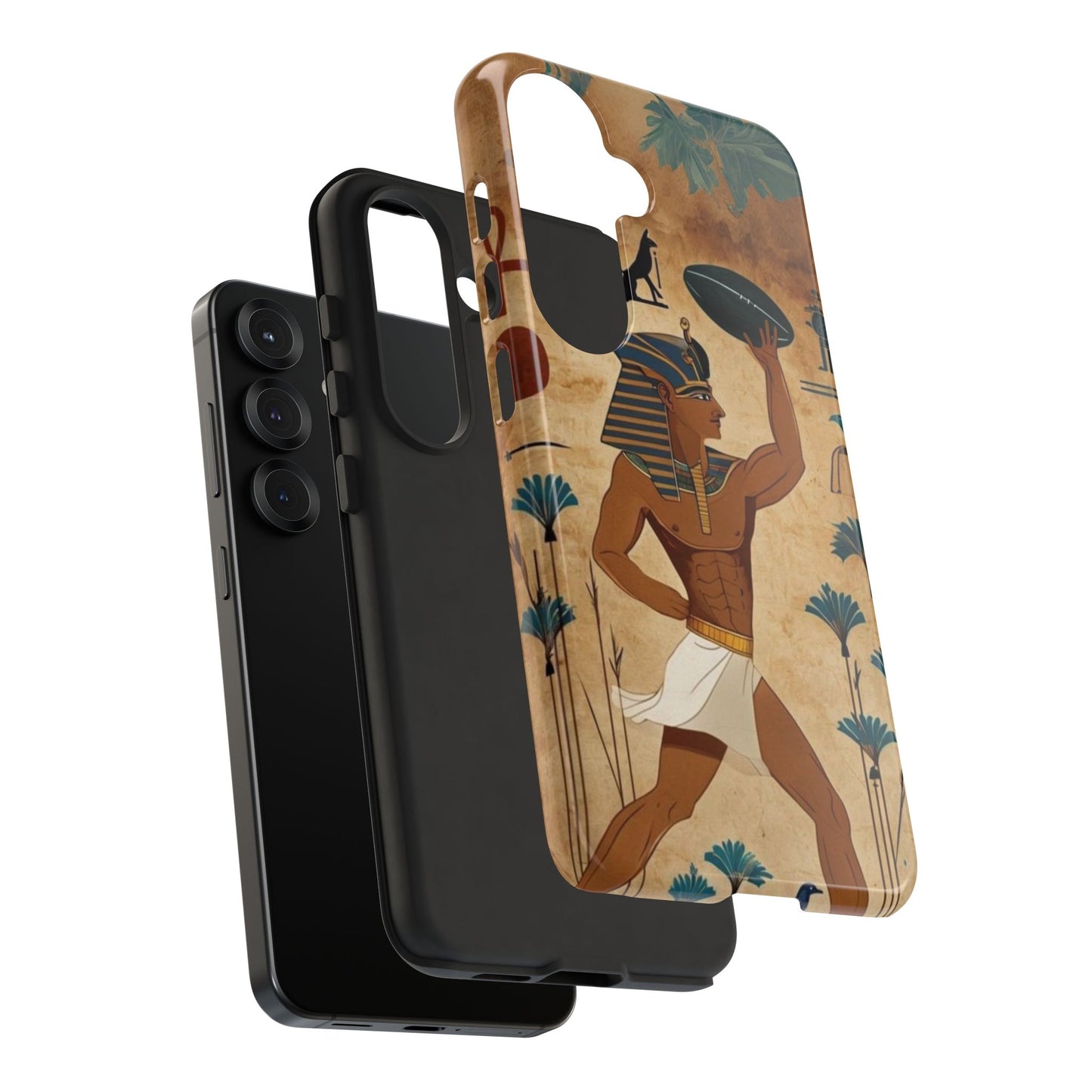 "Tutankhaman Takes the Pass" Mobile Phone Case