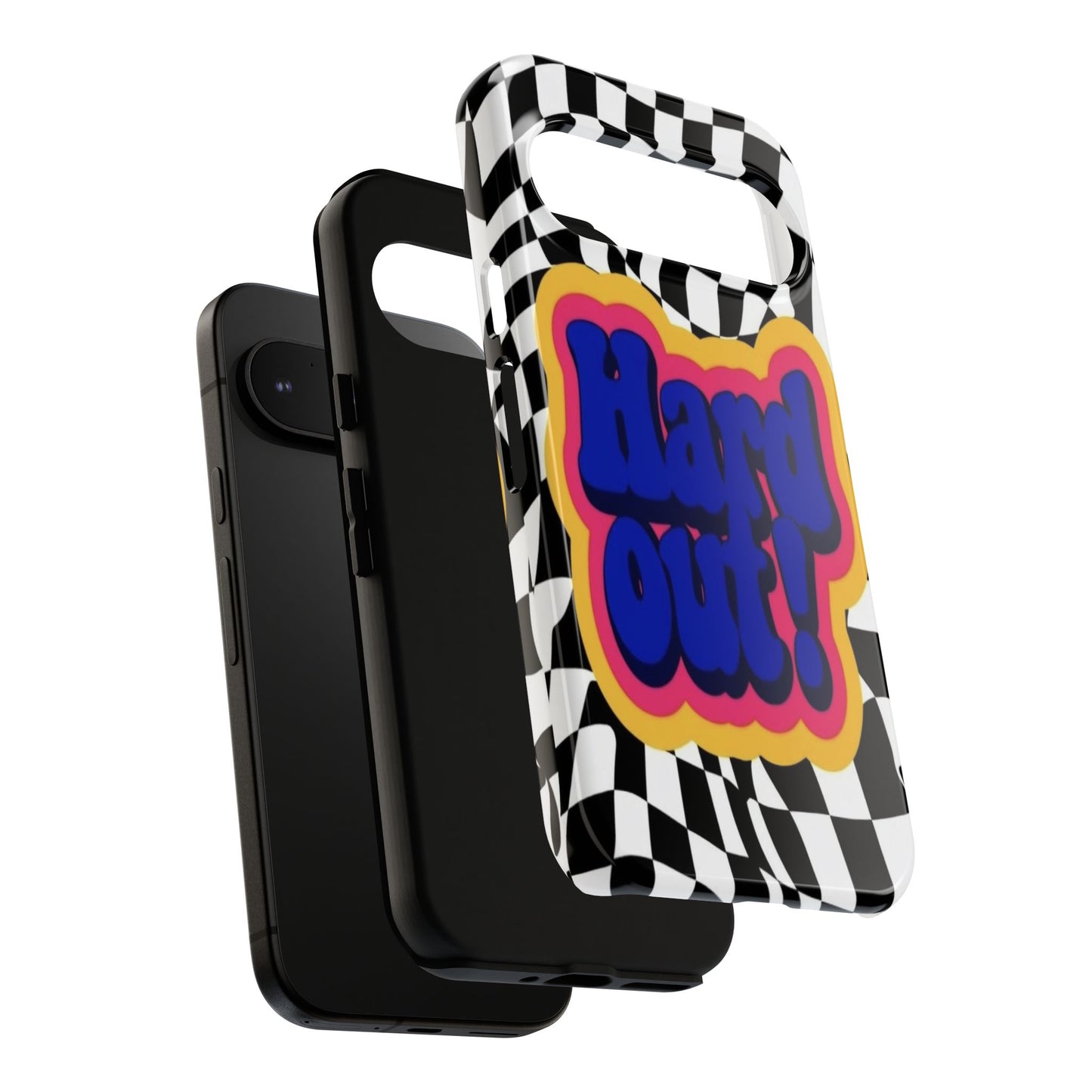 "Hard Out" Mobile Phone Case (blue)