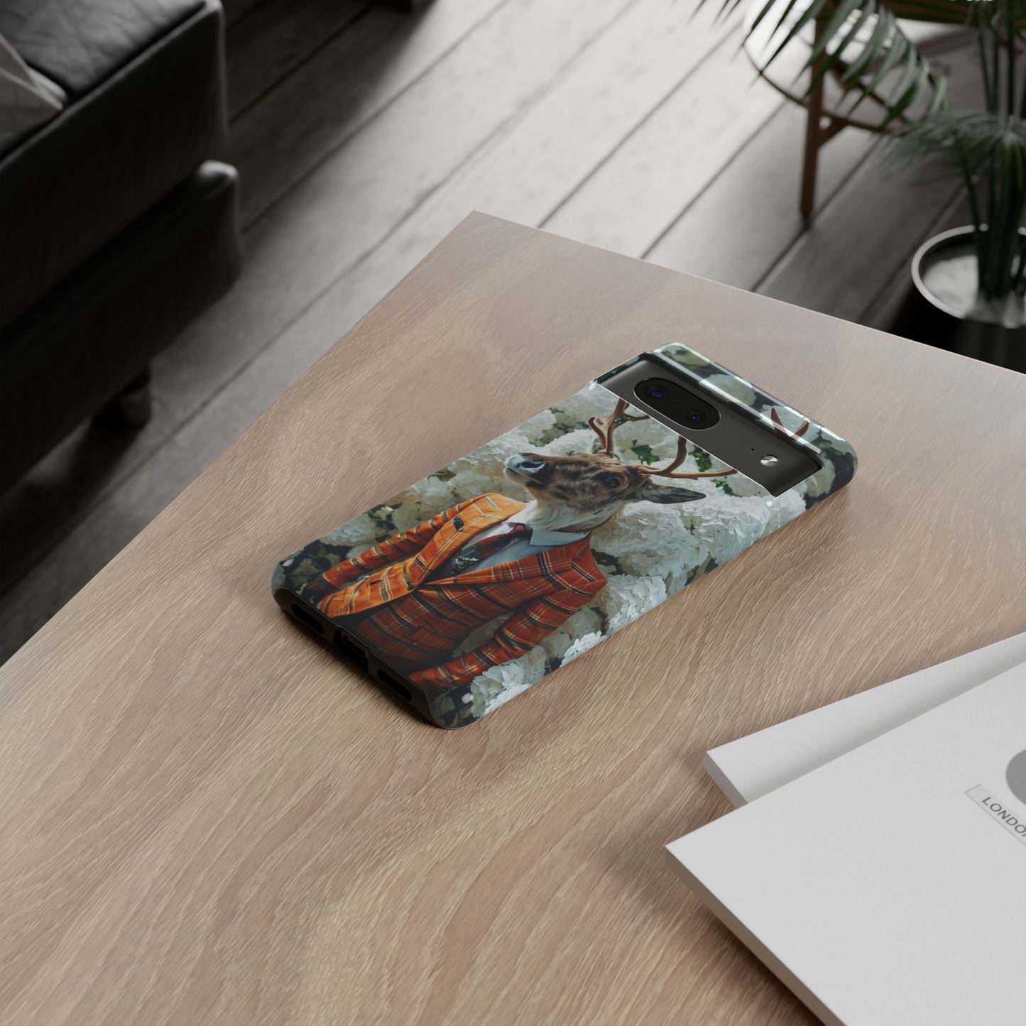 "The Stag" Mobile Phone Case (orange)