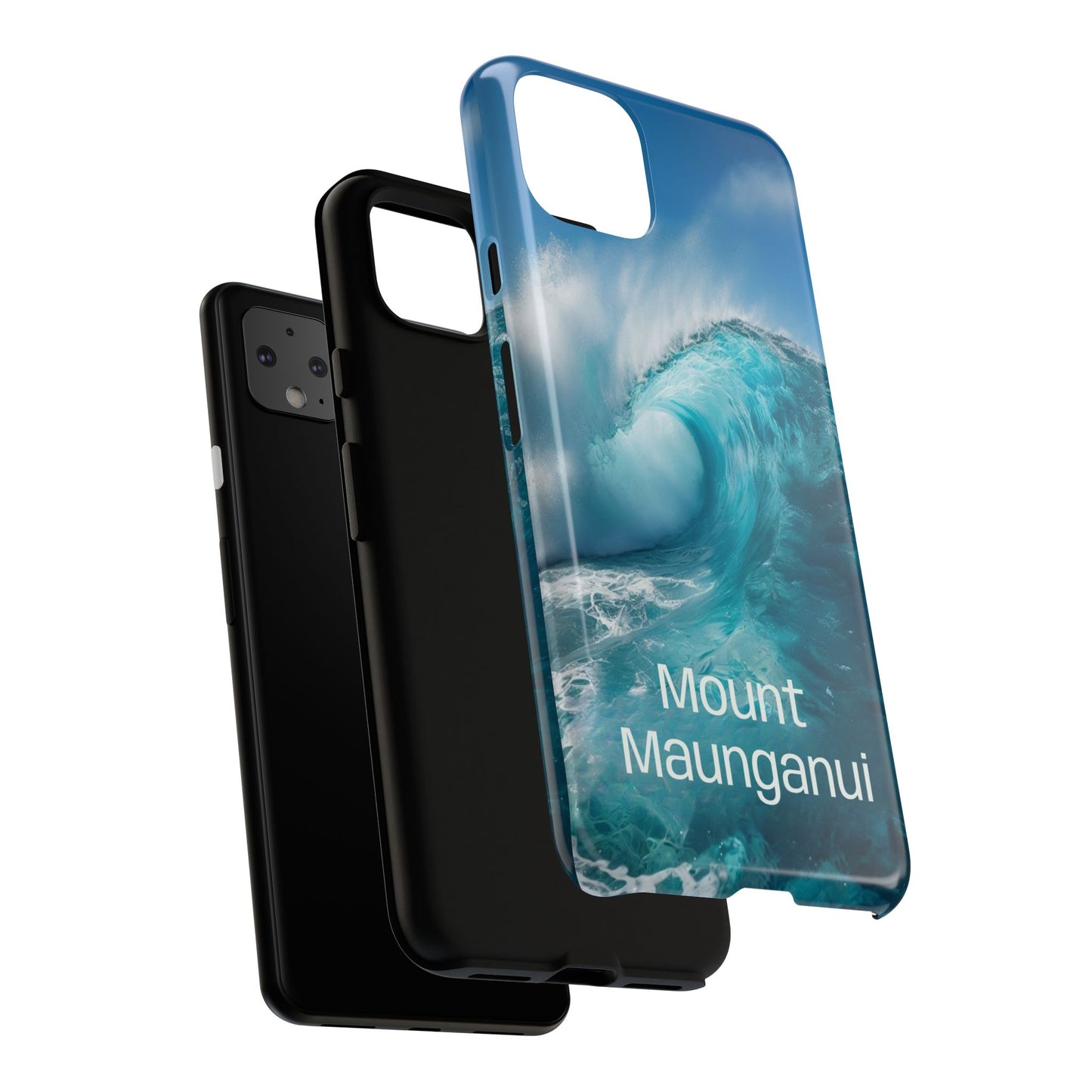 "Mount Maunganui" Mobile Phone Case (green)