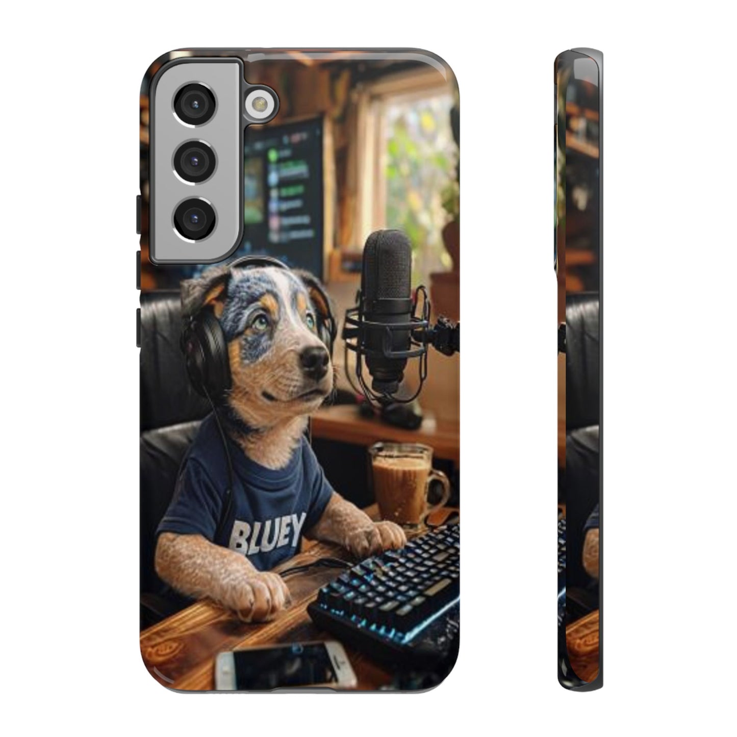 "Blue Heeler - a Tribute to Bluey" Mobile Phone Case