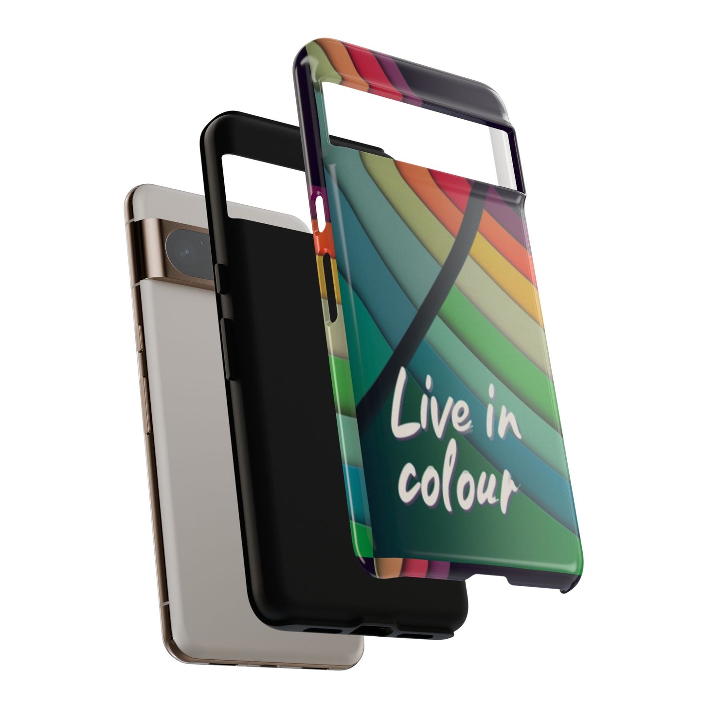 "Live in Colour" Mobile Phone Case
