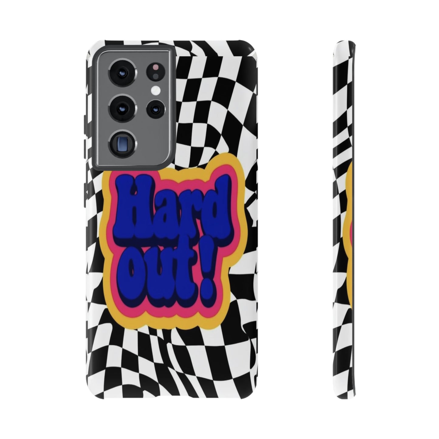 "Hard Out" Mobile Phone Case (blue)