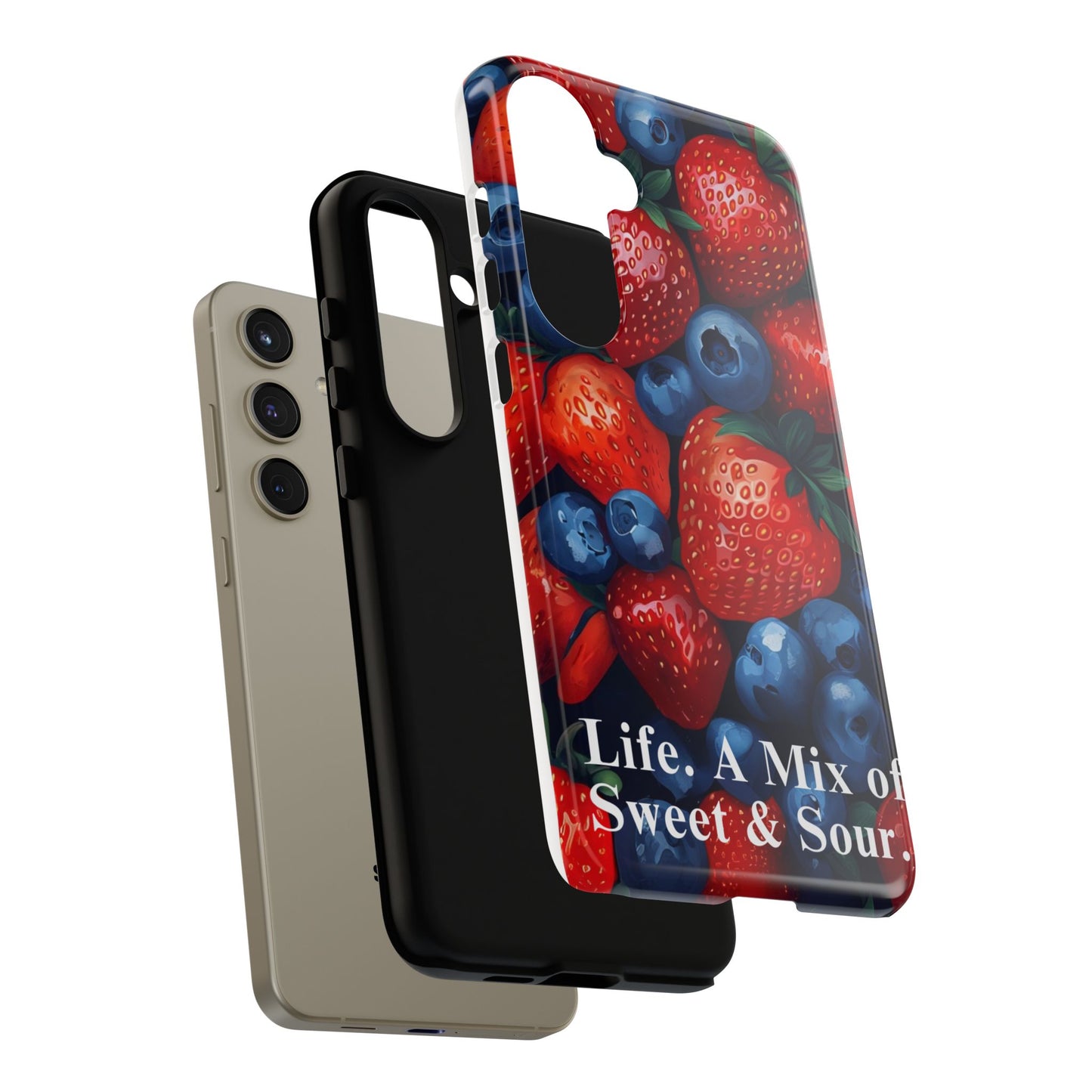 "Life. A Mix of Sweet and Sour" Mobile Phone Case
