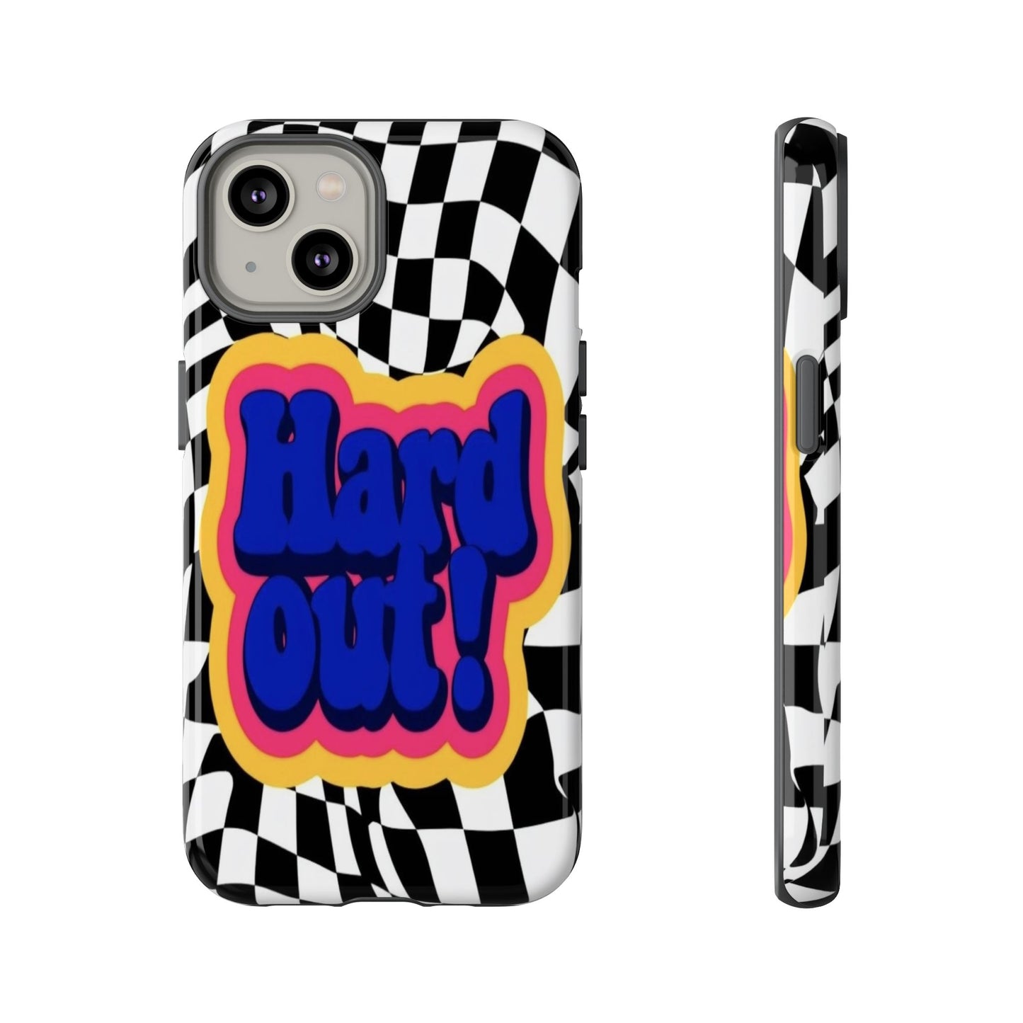 "Hard Out" Mobile Phone Case (blue)
