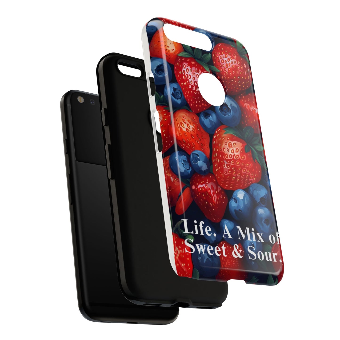 "Life. A Mix of Sweet and Sour" Mobile Phone Case