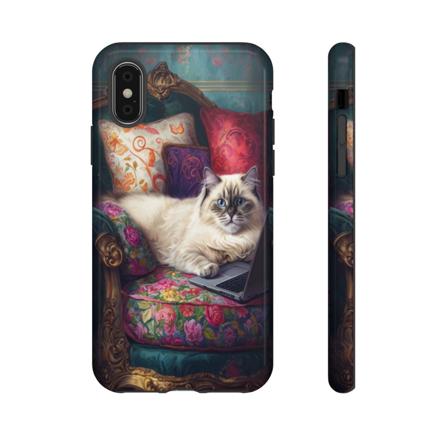 "Purr-sian Productivity" Mobile Phone Case
