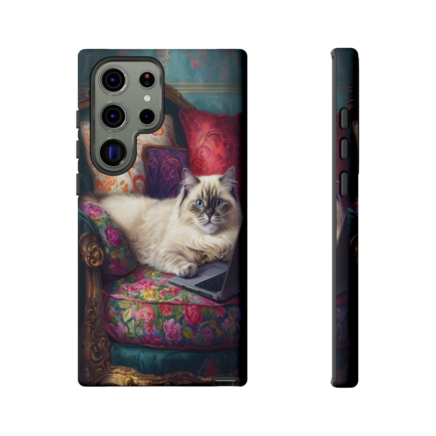 "Purr-sian Productivity" Mobile Phone Case