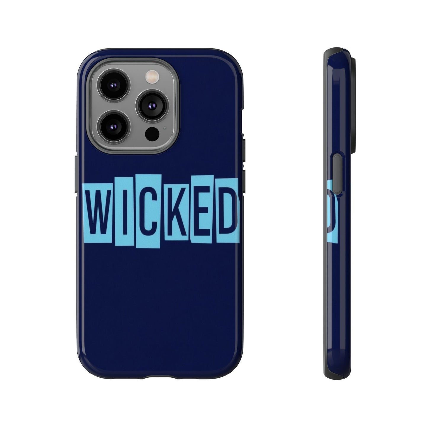 "Wicked" Mobile Phone Case (blue)