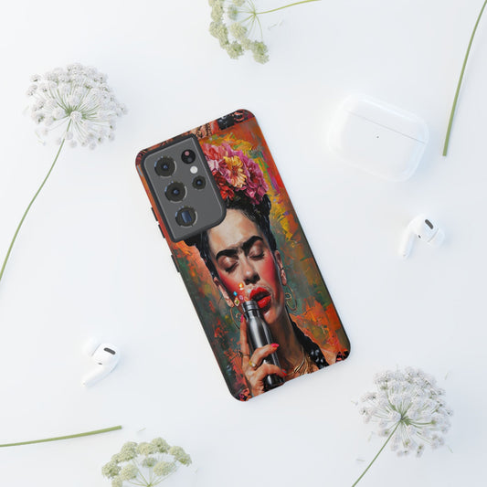 "Frida with a Flask" Mobile Phone Case