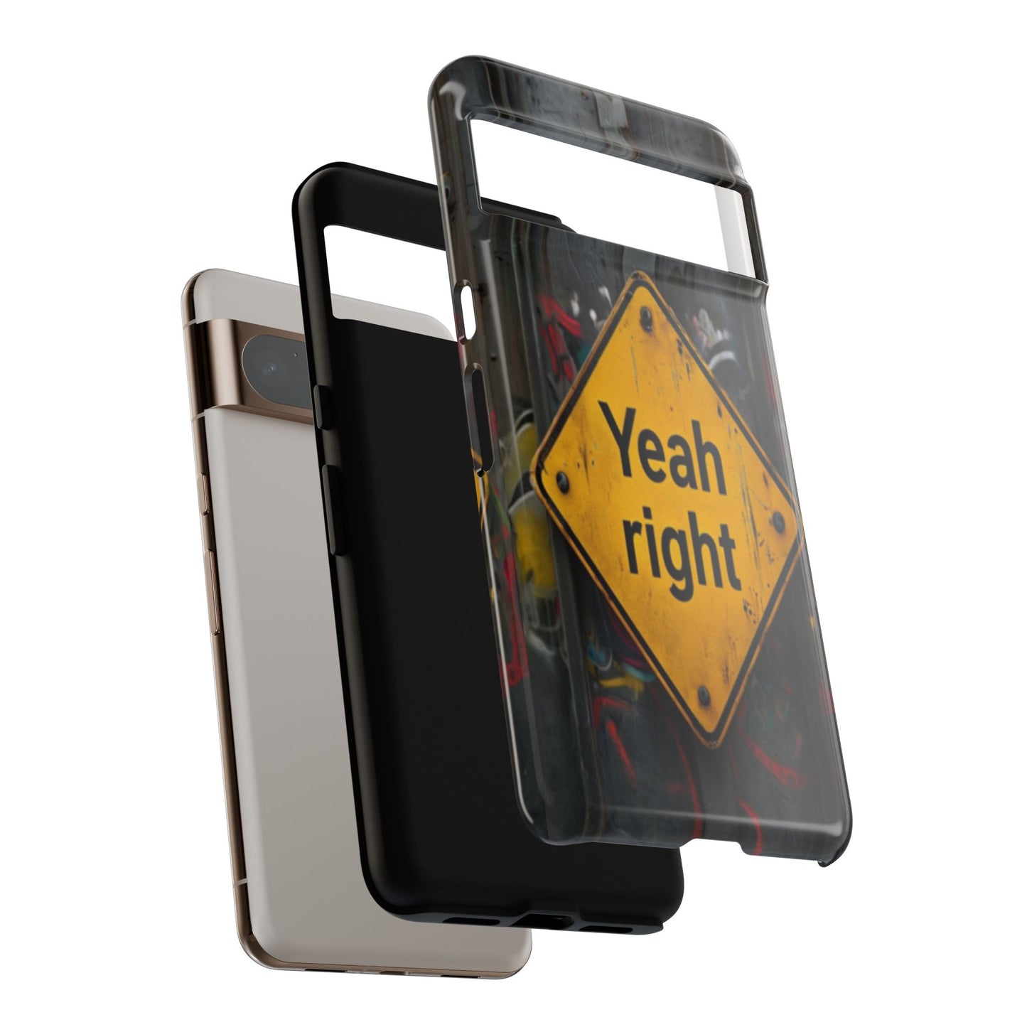 "Yeah, right" Mobile Phone Case