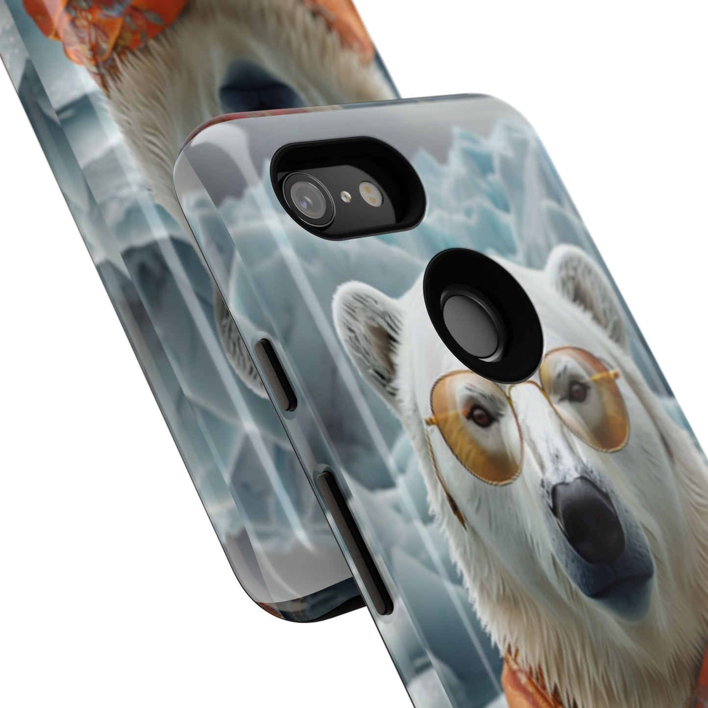 "Urban Zen Polar Bear" Mobile Phone Case