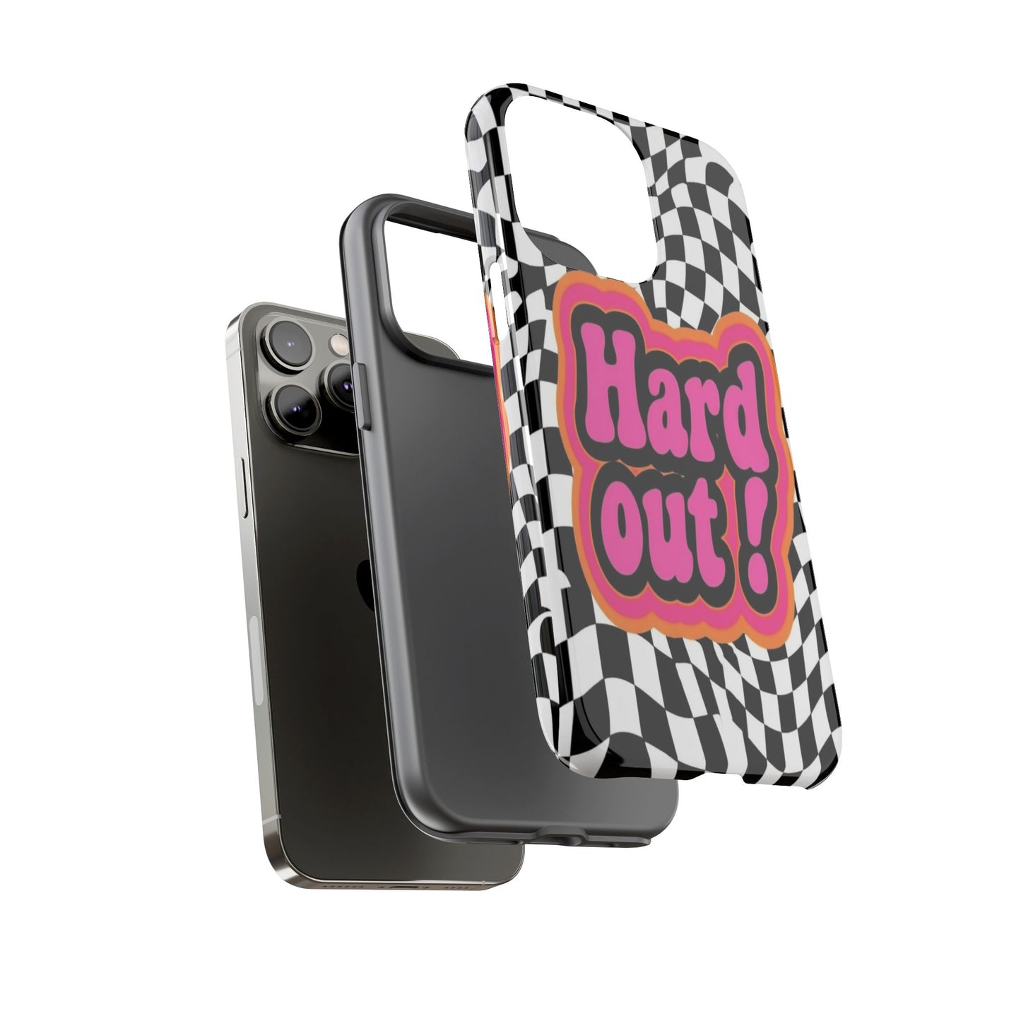 "Hard Out" Mobile Phone Case (pink)