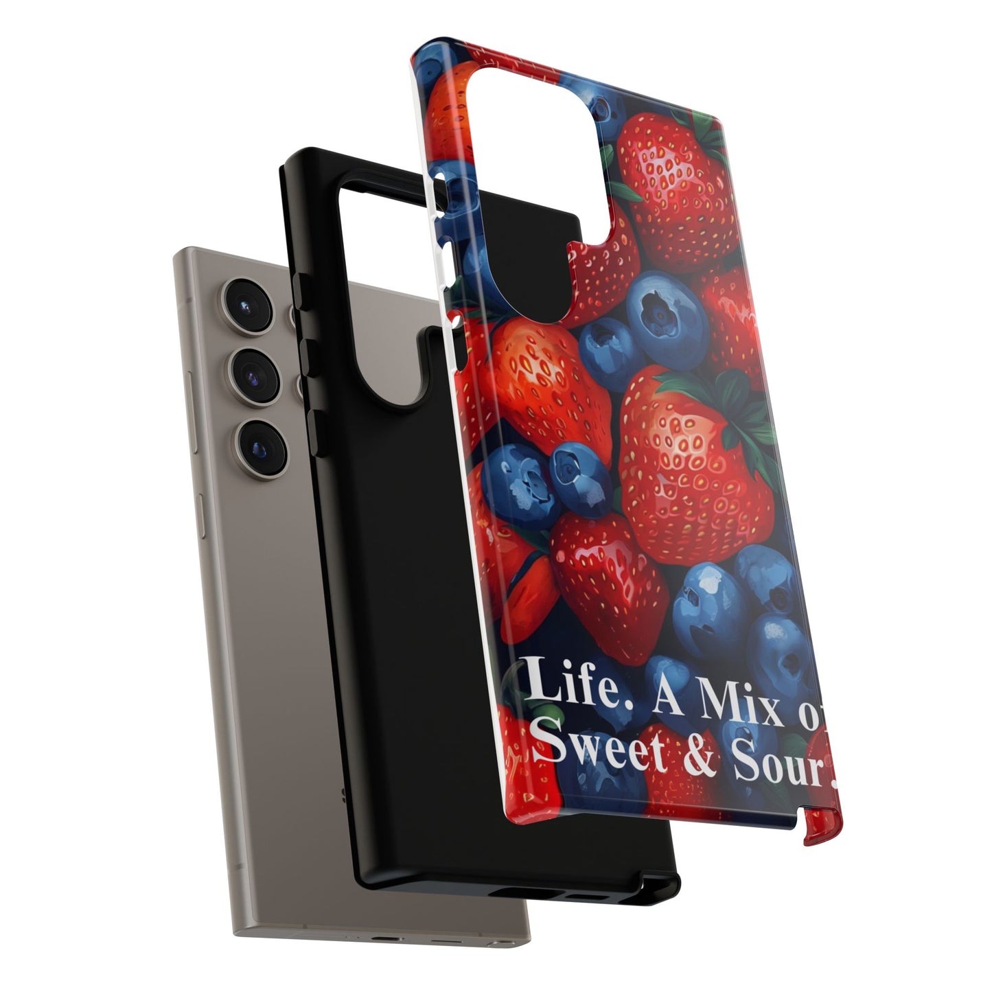 "Life. A Mix of Sweet and Sour" Mobile Phone Case