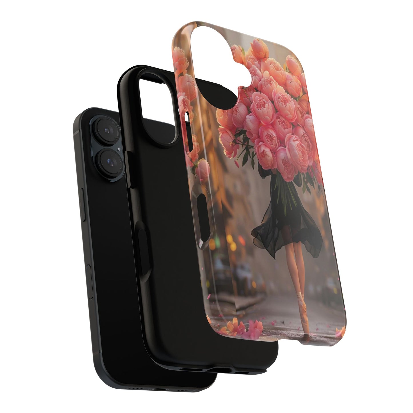 "Plie and Peonies" Mobile Phone Case