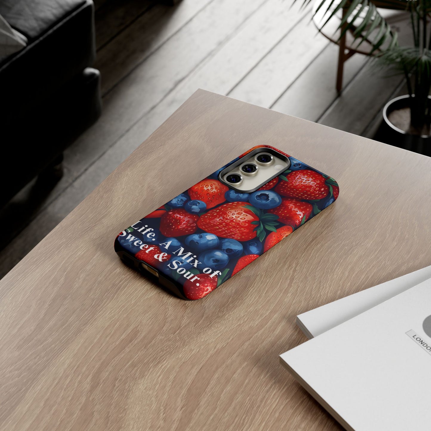 "Life. A Mix of Sweet and Sour" Mobile Phone Case