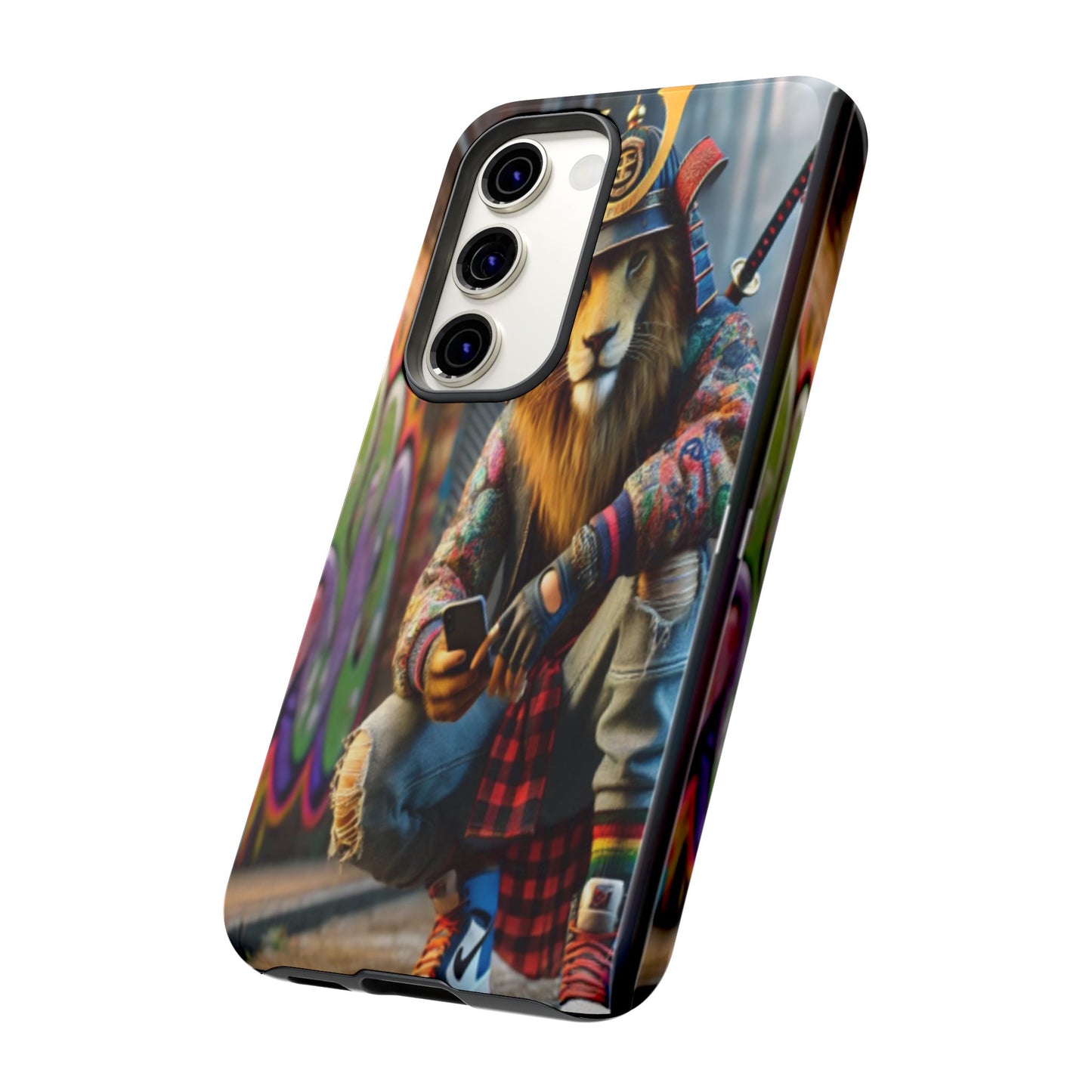 "King of the Concrete Jungle" Mobile Phone Case