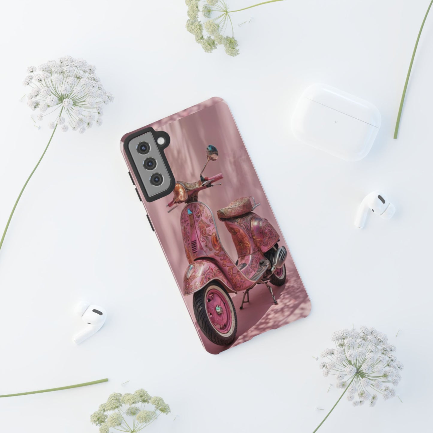 "I believe in Pink - Audrey Hepburn" Mobile Phone Case