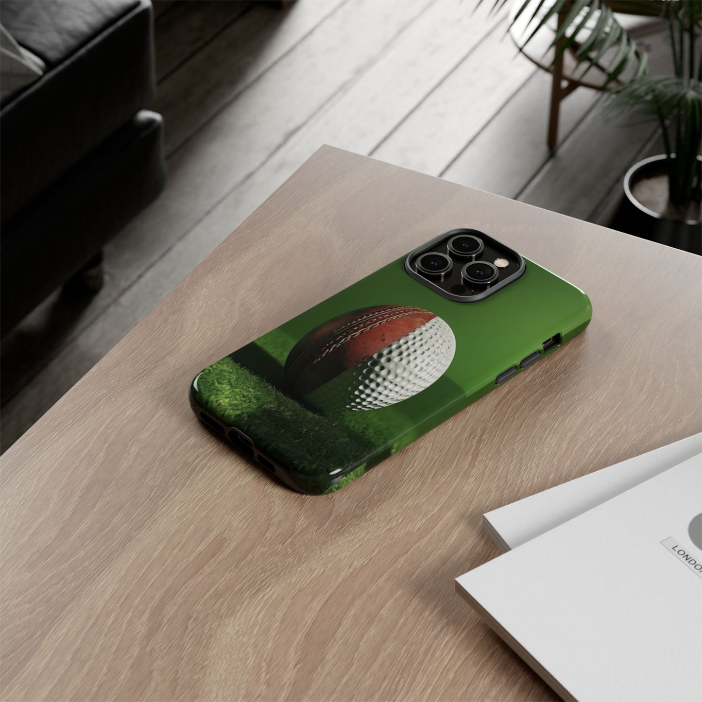"Caught on the Fairway" Mobile Phone Case (green)