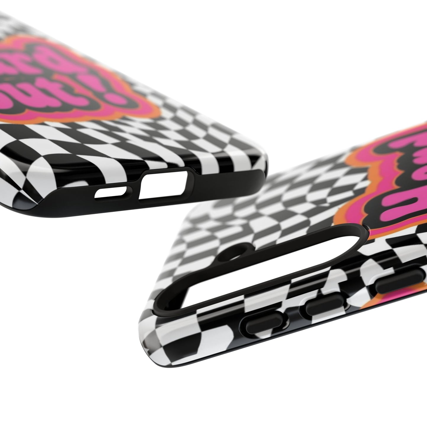 "Hard Out" Mobile Phone Case (pink)