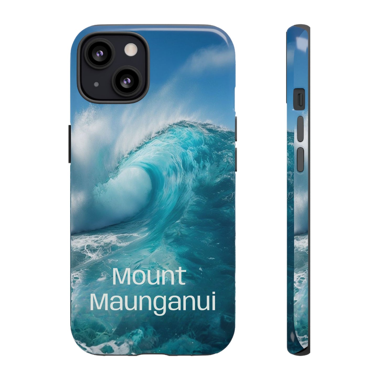 "Mount Maunganui" Mobile Phone Case (green)