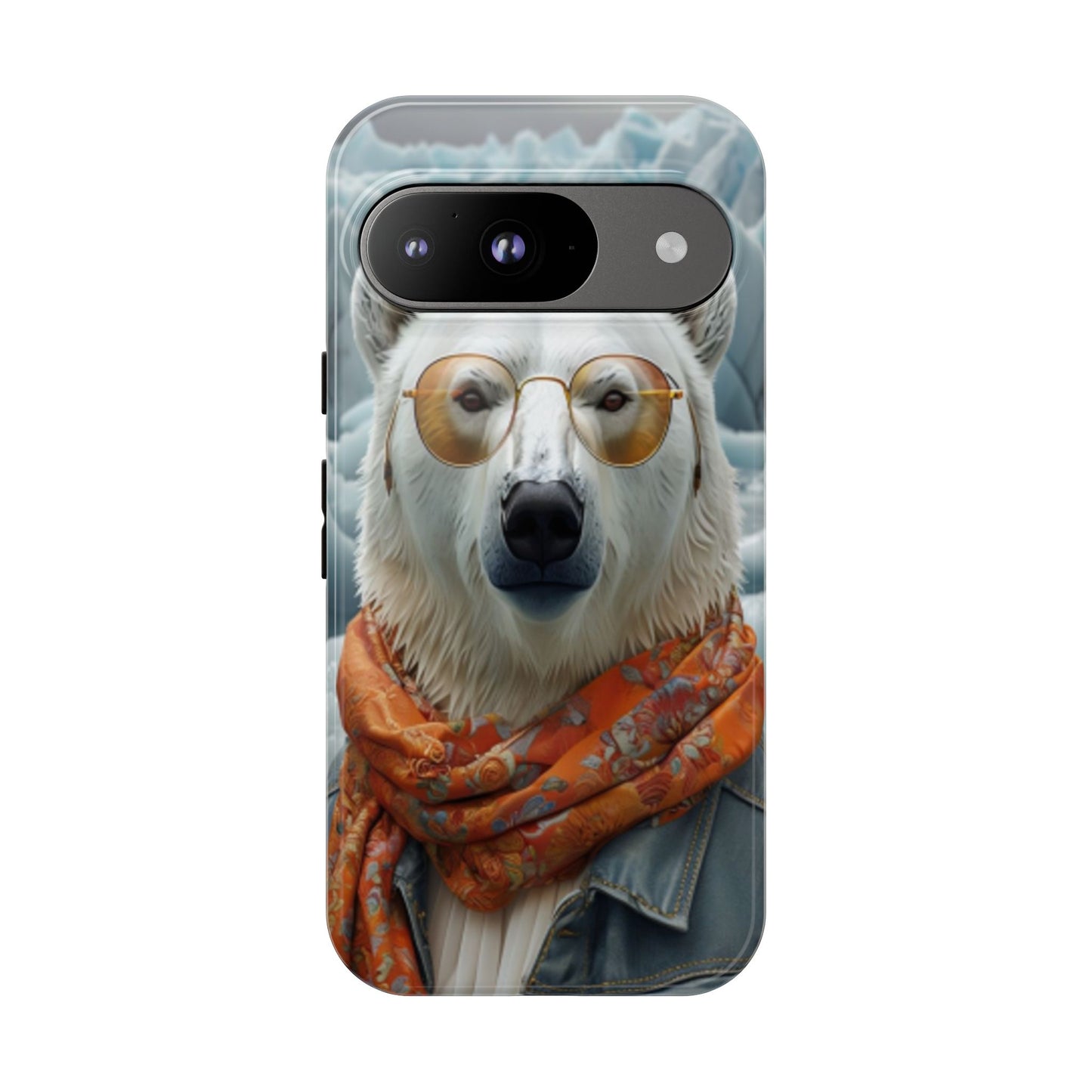"Urban Zen Polar Bear" Mobile Phone Case