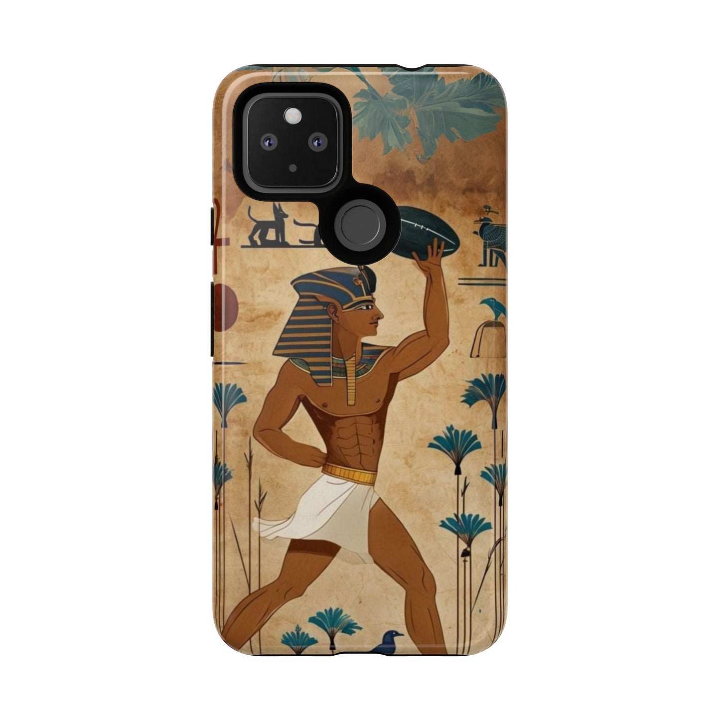 "Tutankhaman Takes the Pass" Mobile Phone Case