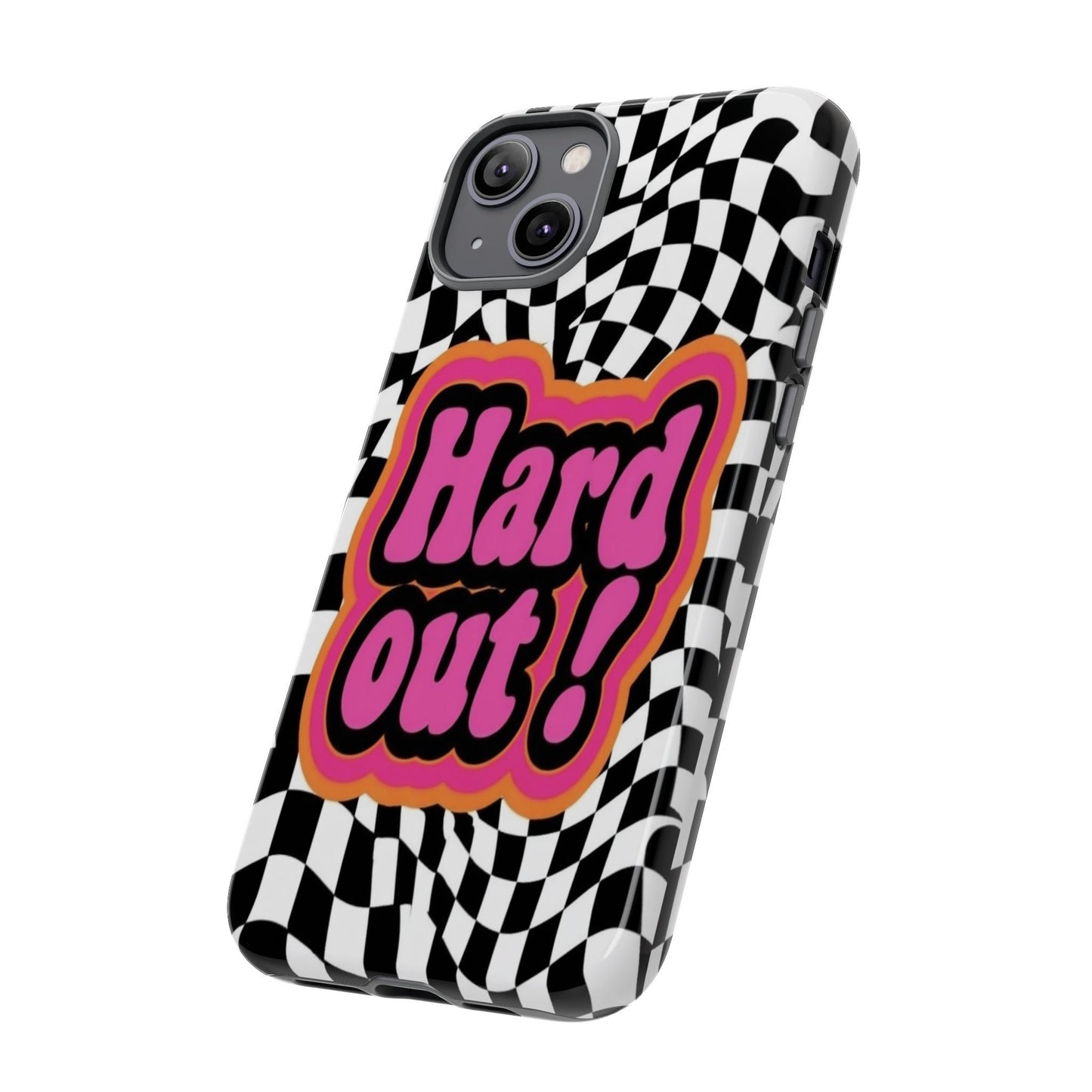 "Hard Out" Mobile Phone Case (pink)