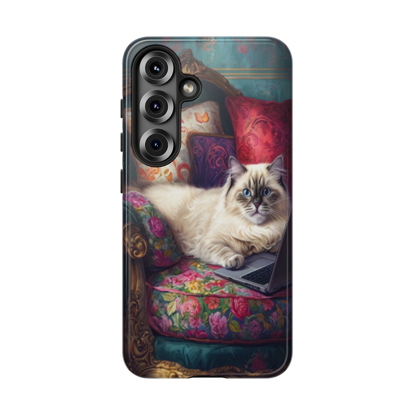 "Purr-sian Productivity" Mobile Phone Case