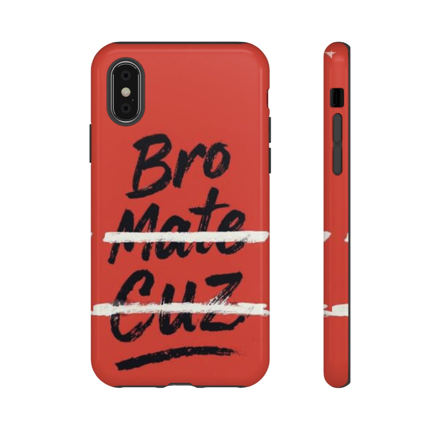 "Bro. Mate. Cuz." Mobile Phone Case