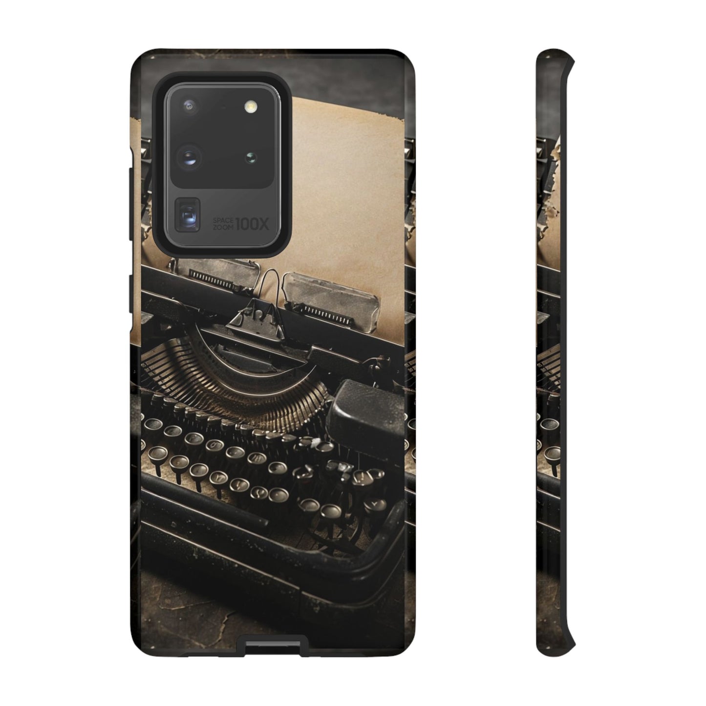 "Fade in. A Writer at the Cusp of Genius" Mobile Phone Case