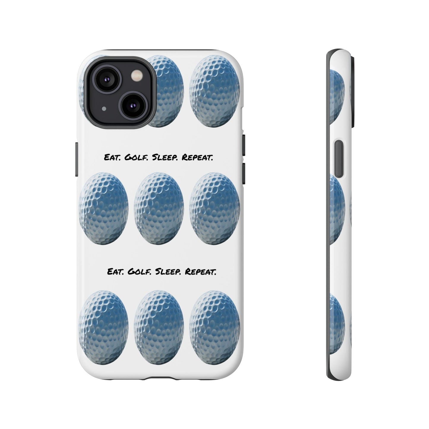 "Eat. Golf. Sleep. Repeat." Mobile Phone Case
