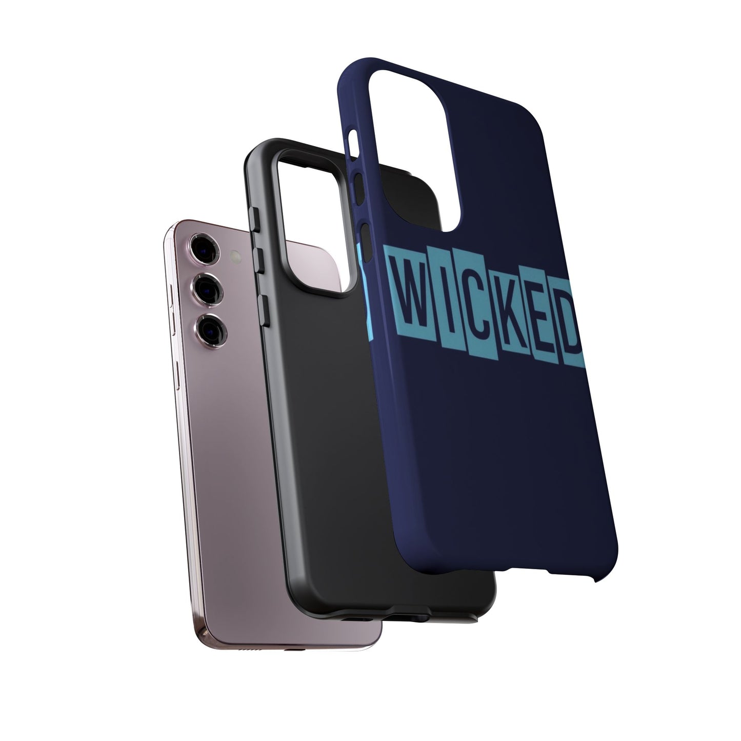 "Wicked" Mobile Phone Case (blue)