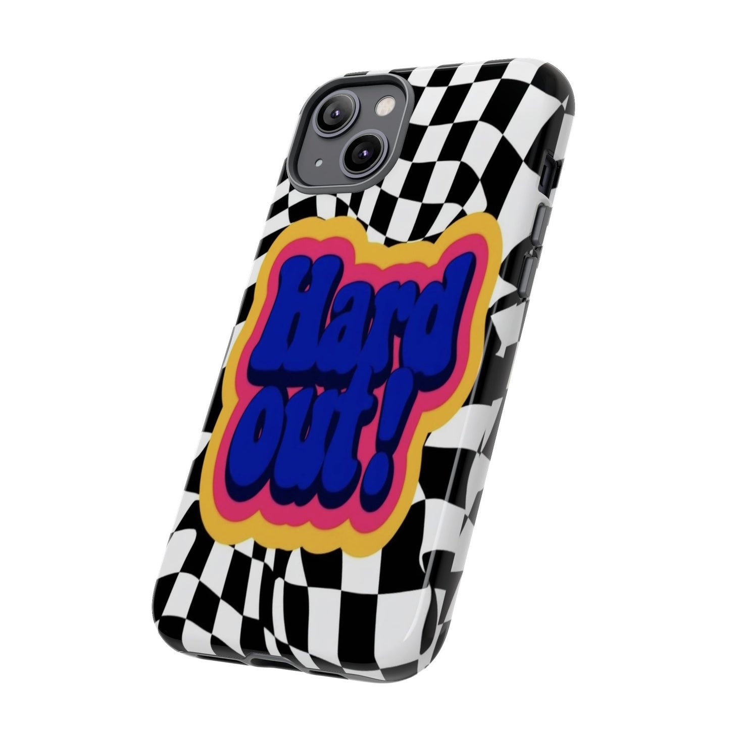 "Hard Out" Mobile Phone Case (blue)