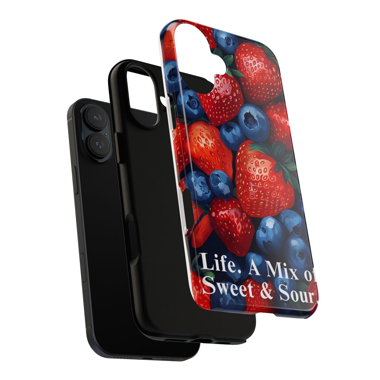 "Life. A Mix of Sweet and Sour" Mobile Phone Case