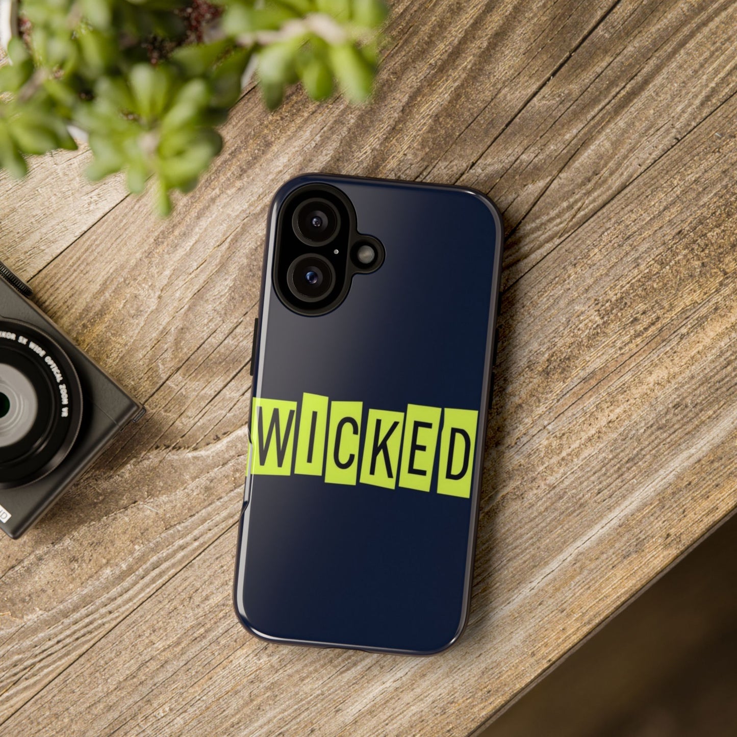 "Wicked" Mobile Phone Case (yellow)